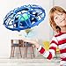 EACHINE UFO Flying Ball Drone for Kids, E111 Blue Hand Operated Induction Levitation UFO Mini Drone Easy Play Indoor and Outdoor Scoot Hover Drone Helicopter Toy for Kids Boys and Girls 6-12 Years