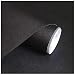 Black Contact Paper, H2MTOOL Removable Self Adhesive Wallpaper Peel and Stick (17.7" x 78.7", Black)