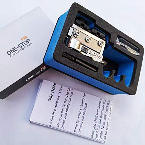 Collapsar Upgrade OneStop Billiard Pool Cue Tip Shaper All in 1 Tip