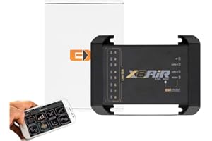 EXPERT X8AIR 8 Channel Car Audio Equalizer Sound Processor Controlled via 32 BIT 96K Bluetooth Interface Mobile App