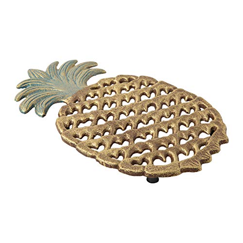 image for Comfify Cast Iron Pineapple Trivet - Decorative Cast Iron Trivet For K