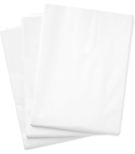 350 Sheets White Tissue Paper, 20 X 20 Inches Bulk - View #10