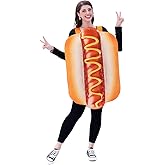 Seasons Halloween Hot Dog Costume Cosplay for Adult, One Size