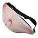 Dad Bag Waist Zipper Packs Dadbod Mens Unisex Yiushing Fake Belly Traveling Fanny Bags with Adjustable Belt (1)