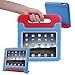 HDE Case for iPad 2 3 4 - Kids Shock Proof Heavy Duty Impact Resistant Protective Cover Handle Stand for Apple iPad 2nd 3rd 4th Generation Tablet (Blue & Red)