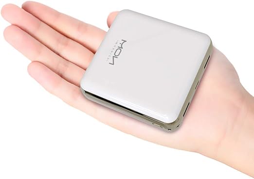 Amazon モバイルバッテリー 000mah 大容量 軽量 小型 急速充電 2in1入力 Lightning Micro Usb入力ポート2 1a出力 2usbポート 携帯充電器 スマホバッテリー Pse認証済 Moxnice Iphone Xperia Android各種対応 ホワイト モバイルバッテリー 通販