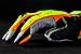 Ironclad mens Work Gloves EXO Hi Viz ImpactLarge, Hi-viz Yellow & Orange, Large Pack of 1 US