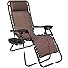 Best Choice Products Set of 2 Adjustable Zero Gravity Lounge Chair Recliners for Patio, Pool w/Cup Holders - Brown