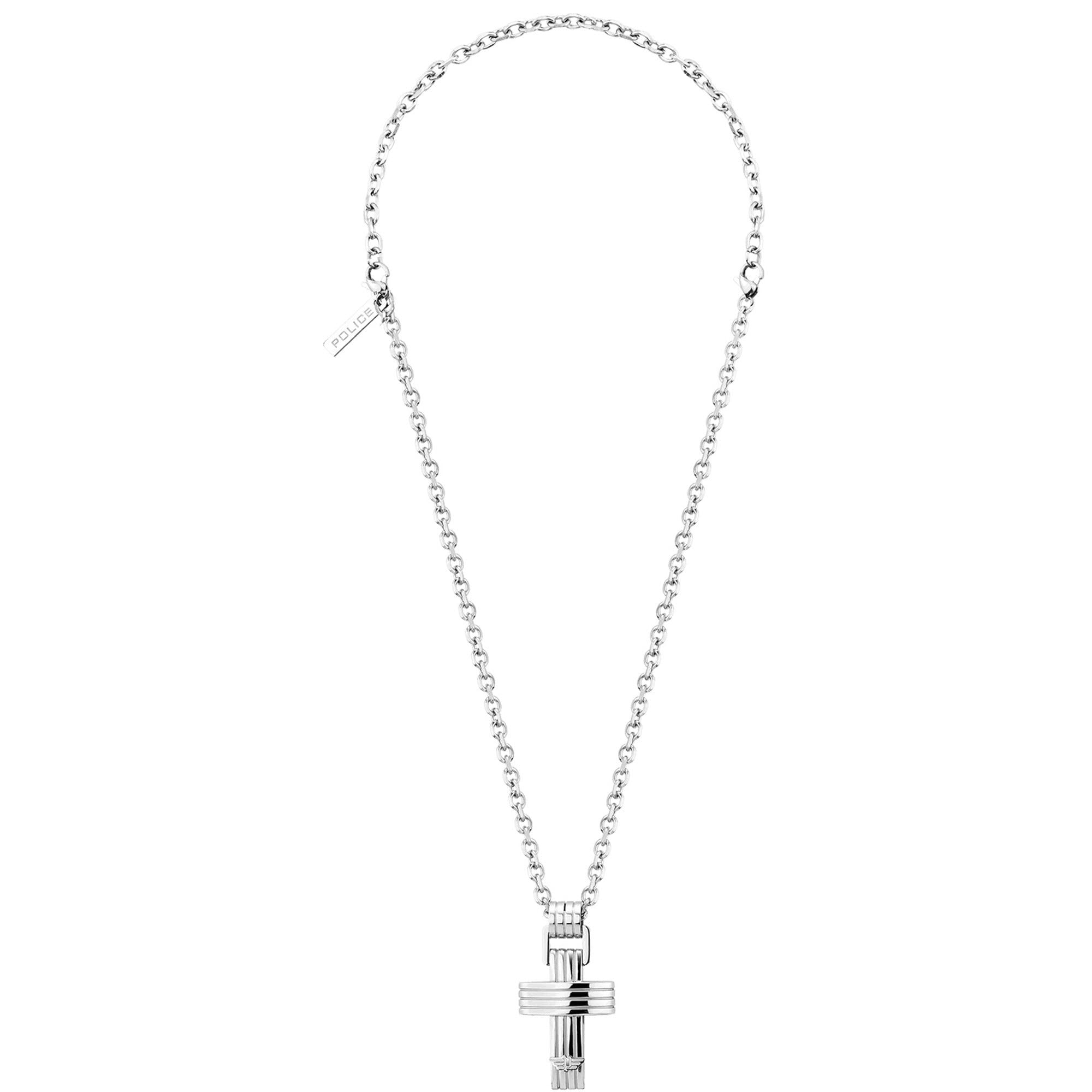 Police Men Stainless Steel Pendant Necklace