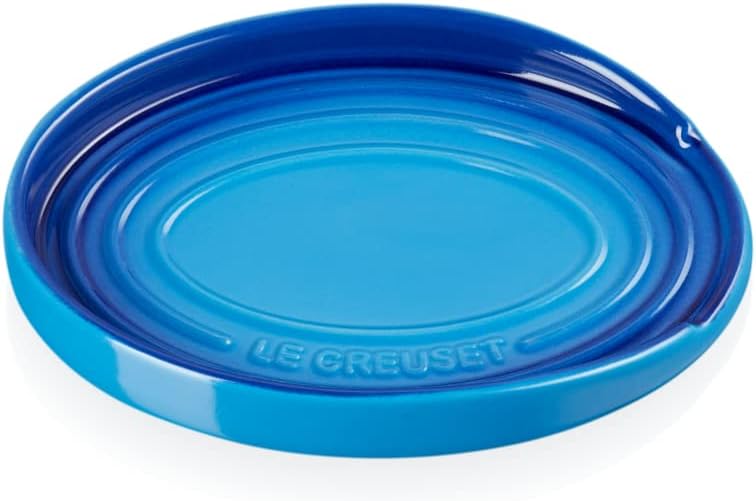Le Creuset Stoneware Oval Spoon Rest Azure 71507152200099