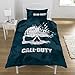 Call of Duty Broken Skull Camo Reversible UK Single / US Twin Duvet Cover with Matching Pillow Case Bedding Set