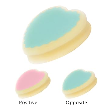 Amazon Com Hair Remove Sponge Hosamtel 9x10cm Peach Heart Shape