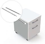 Emuca Set of 5 Pairs Partial Extension Drawer Runners 17 mm x 182 mm Zinc view 4