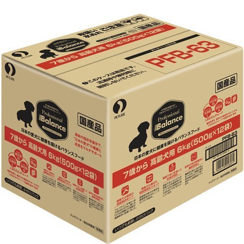 ペットラインプロバラ プロフェッショナルバランス 高齢犬用 6kg商品画像