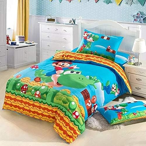 Olwen Shop Duvet Cover - Children 3D Bedding Set Creeper Kids Bed Set Twin Full Queen Size 3pcs Duvet Cover Pillow Sham Bedclothes 1 PCs