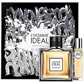 Guerlain L'Homme Ideal 3.3 oz Edt Spray + Edt 0.5 oz Edt Spray Gift Set