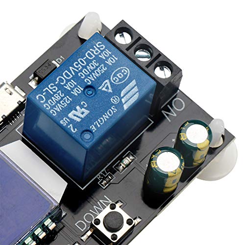 Time Delay Relay, DROK Timer Delay Controller Module DC 5V 12V 24V