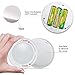 lifeholder 6 Pack Led Puck Lights, Timer Wireless Kitchen Under Cabinet Lighting, Battery Powered led Puck Light with Remote Control for Kitchen Under Counter Nursery Bedroom Hallway Stairs