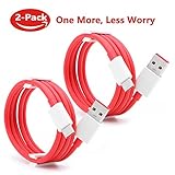 DeepDa OnePlus Dash Cable (2 PACK), Dash Type C USB Charging Cable for OnePlus 5/5T OnePlus 3/3T (3.3ft)