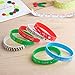 FEPITO 35 Pieces Christmas Wristband Silicone Wristbands Rubber Band for Christmas Party Decoration 7 Merry Xmas Patterns