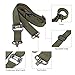 Lixada Military Tactical Safety Two Points Outdoor Belt QD Series Sling Adjustable Strap ArmyGreen