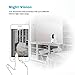 SANNCE IP Camera 1080P Home Monitoring Security Cameras with QR Code Scan,Two-ways Audio Talk,Build-in Mic and Speaker (White)