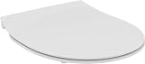 Ideal Standard Tirso Soft Close Toilet Seat Antibacterial White Universal Oval