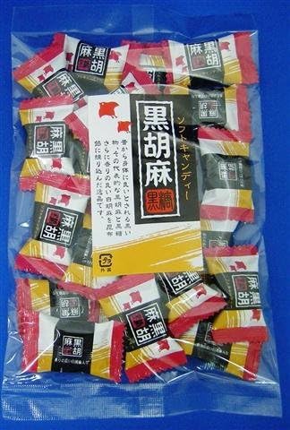 Black sesame seeds brown sugar candy 90g