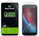 [2-Pack] Dmax Armor for Motorola Moto G4 Plus/Moto G Plus (4th Gen) Screen Protector, [Tempered Glass] 0.3mm 9H Hardness, Anti-Scratch, Anti-Fingerprint, Bubble Free, Ultra-Clear