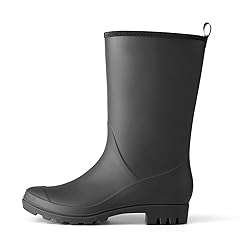 HISEA Women Rubber Boots Waterproof Wide Calf Rain