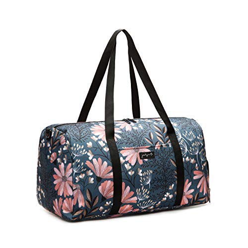 Jadyn B 22" Women's Large Duffel/Weekender Bag with Shoe Pocket, Travel