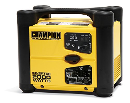 Champion Power Equipment 73536i 2,000 Watt 4-Stroke Gas Powered Portable Inverter Generator (CARB Compliant)