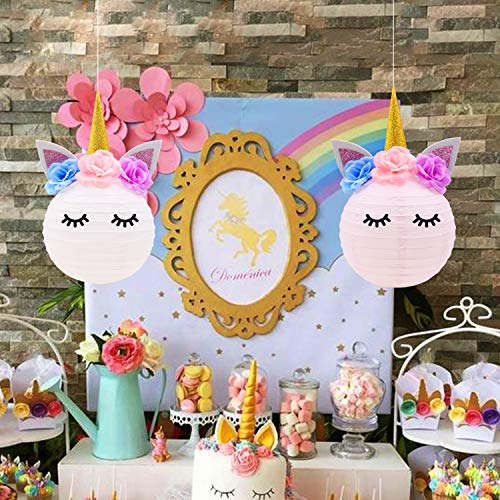 Unicorn Party Decorations Unicorn Table Centerpieces Paper
