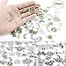 omlopp Approx 180 Pieces Mixed Charms Pendants DIY for Jewelry Making and Crafting