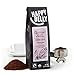 Amazon Brand - Happy Belly Espresso Roast Organic Fairtrade Coffee, Medium Dark Roast, Ground, 12 ounce