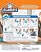Elmer's Slime Starter Kit, Clear School Glue Clear + Blue Glitter, 4 Count