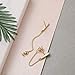 Hypoallergenic Earrings 14K Gold Plated Earrings Dangle Earrings for Women Drop Earrings Huggie Dainty Hoop Earrings (Gold)