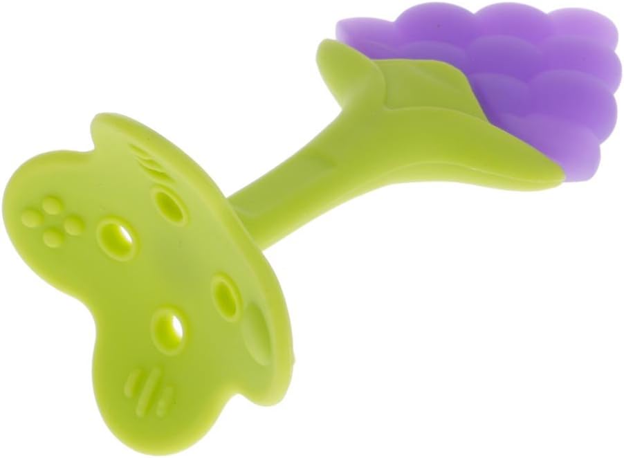 Poussee Dentaire Silicone Pour Bebe Baton De Racine De Guimauve De Dentition Dentition Jouets En Caoutchouc Raisin Amazon Fr Bebes Puericulture
