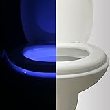 Motion Activated Toilet Night light , Vintar Body Auto Motion Activated Sensor Colorful Nightlight, 16-Color Changes, Only Activates in Darkness