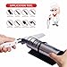 Knife Sharpener, 3 Stage Professional Manual Kitchen Knife Sharpener,Diamond Coated Sharpening Wheel System for Kitchen Knives with Storage Bag