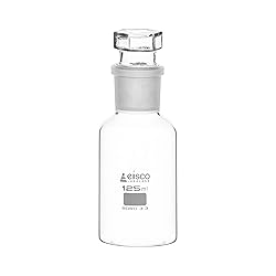 EISCO Labs 125ml Reagent Glass Bottle - Wide mouth