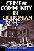 Crime and Community in Ciceronian Rome by Andrew M. Riggsby