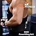 ProFitness Dark Leather Workout Belt (4 Inches Wide) – Proper Weightlifting Form – Lower Back and Lumbar Support for Powerlifting Workouts, Deadlifts (Black/Black, X-Large)