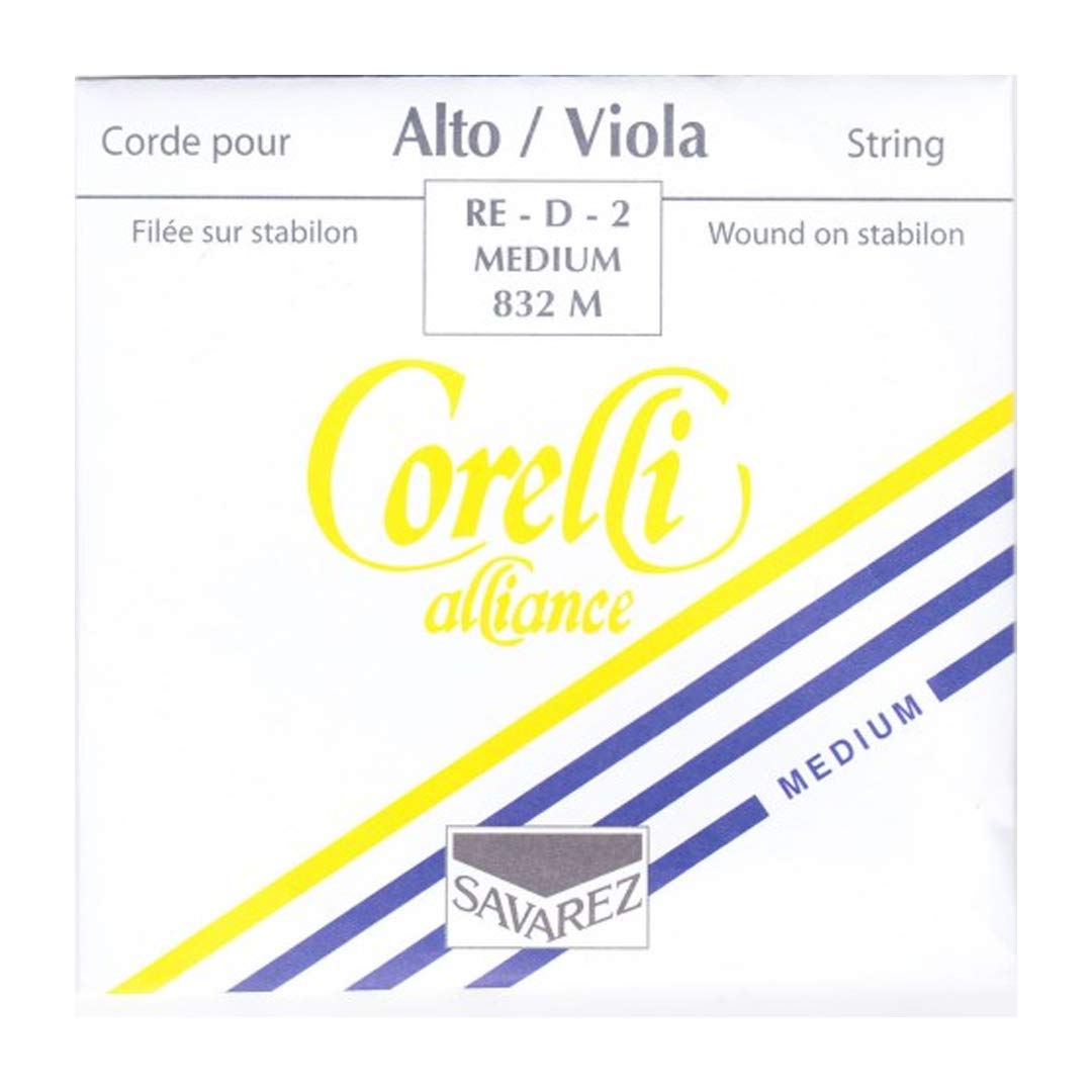 Corelli Viola strings Alliance D Synthetic/Silver-Alu. wound Medium 832M