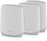 NETGEAR Orbi Mesh WiFi 6 System RBK763S Router & 2 Extenders AX5400 up to 6000