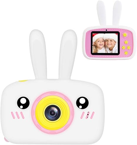 Amazon Co Jp 3 10歳の女の子のためのキッズデジタルビデオカメラ 充電式カメラ耐衝撃1080p Hdカメラ女の子のためのビデオカメラキッズ幼児屋内屋外旅行 32gbメモリカード 白 ホーム キッチン