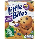 Entenmann's Little Bites Blueberry Muffins, 5 Count