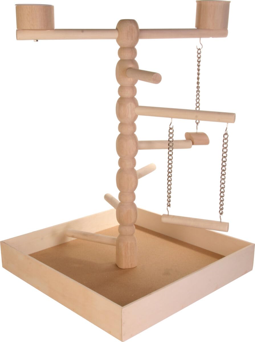 Trixie Wooden Playground, Beige, 55 x 41 x 41 cm