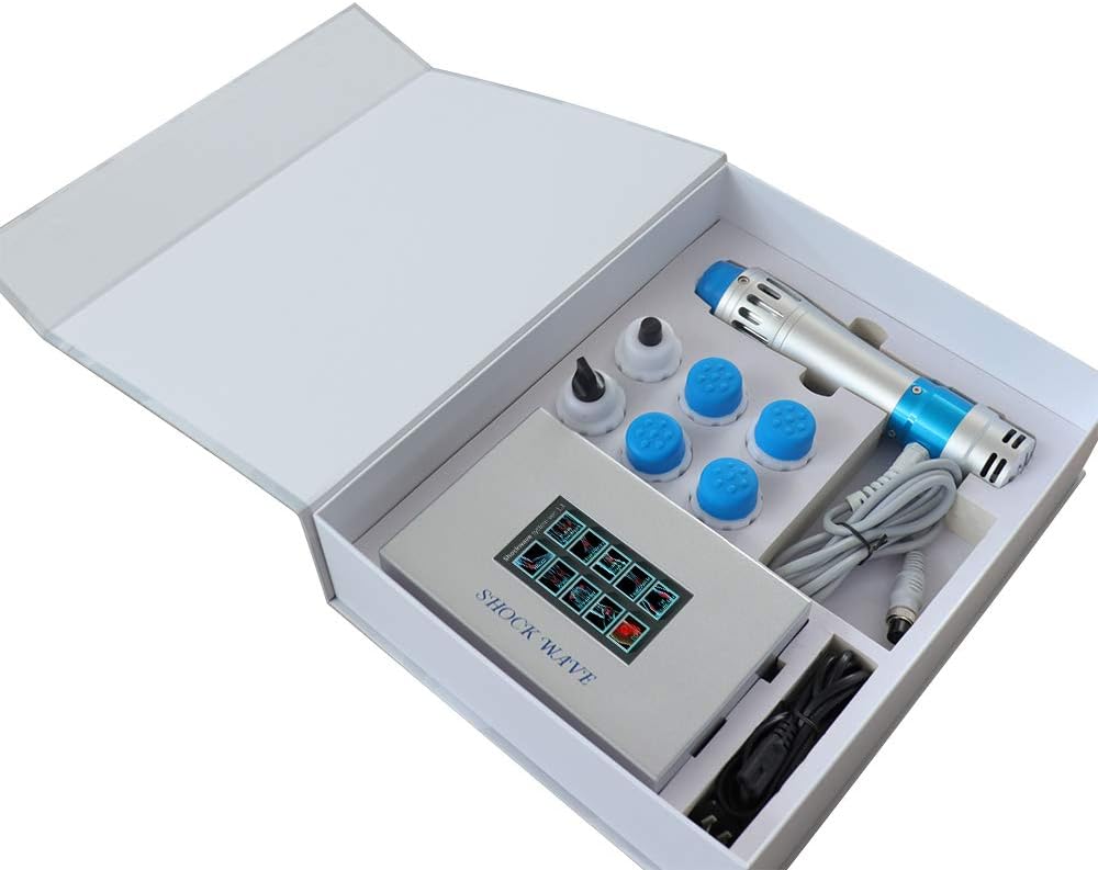 ZBLL ED Shock Wave Machine, Erectile Dysfunction Therapy System Acoustic Shockwave Machine with 7 Transmitter for Pain Relief Anti-Cellulite Treatment