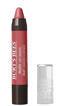 Burt's Bees 100% Natural Moisturizing Matte Lip Crayon, Niagara Overlook - 1 Crayon